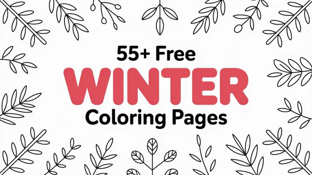 Winter Coloring Pages