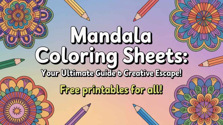 Mandala Coloring Sheets