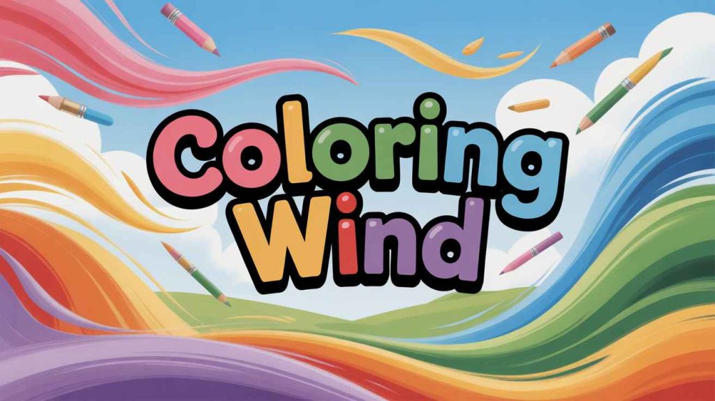 coloring wind