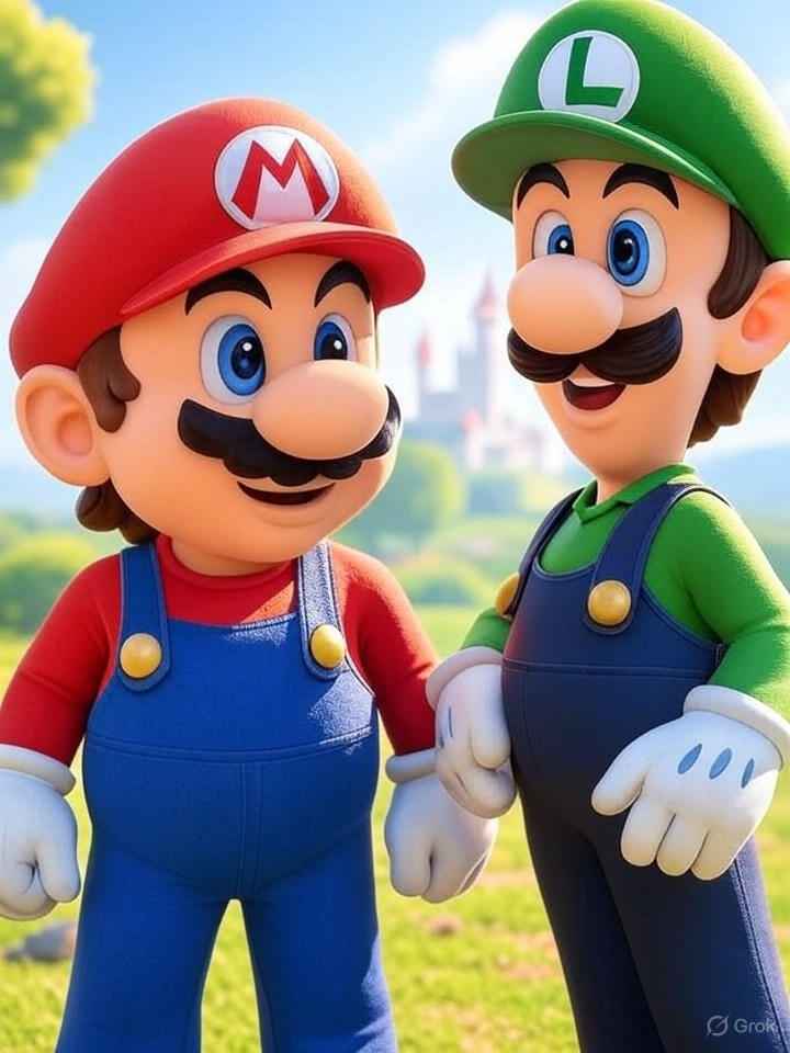 mario and luigi pictures to color printable