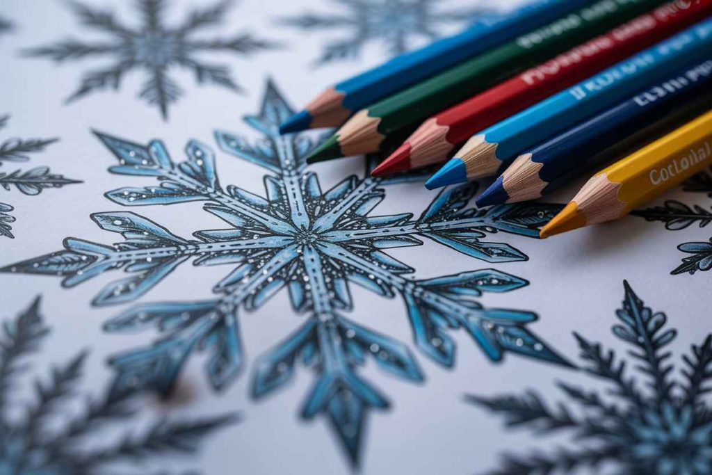 winter coloring pages free