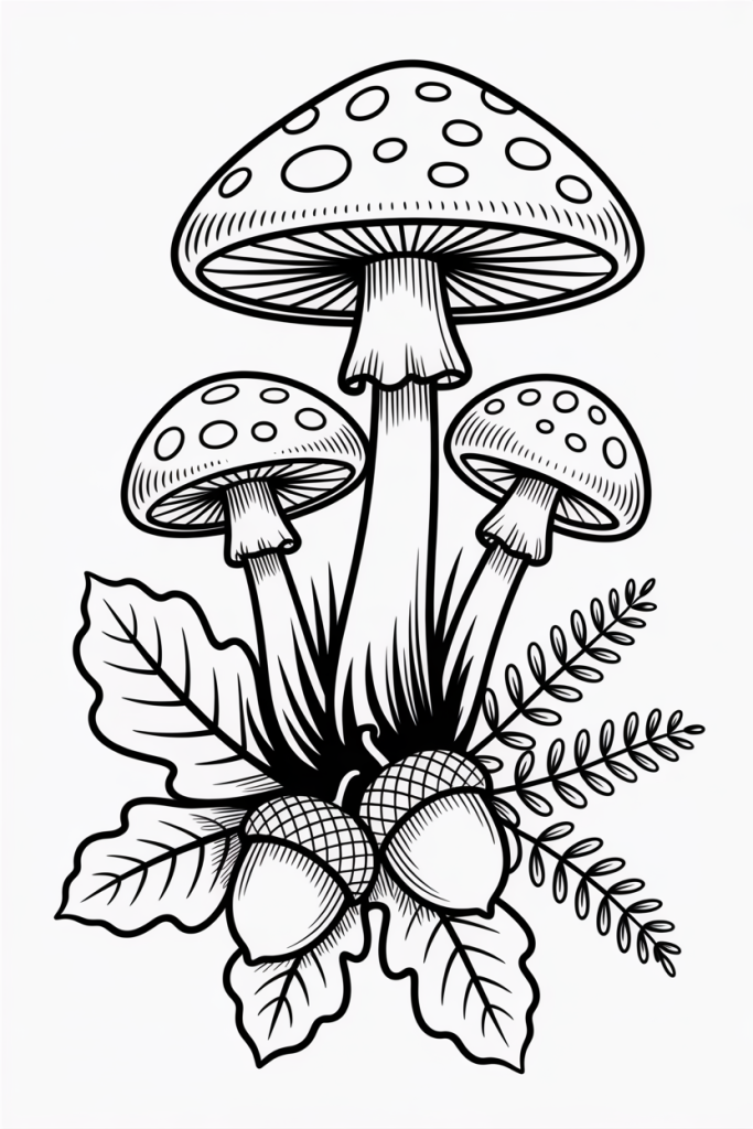 aesthetic fall coloring pages free printable