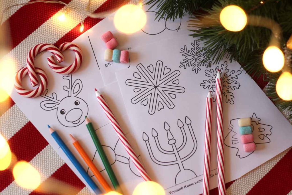 winter coloring pages printable pdf