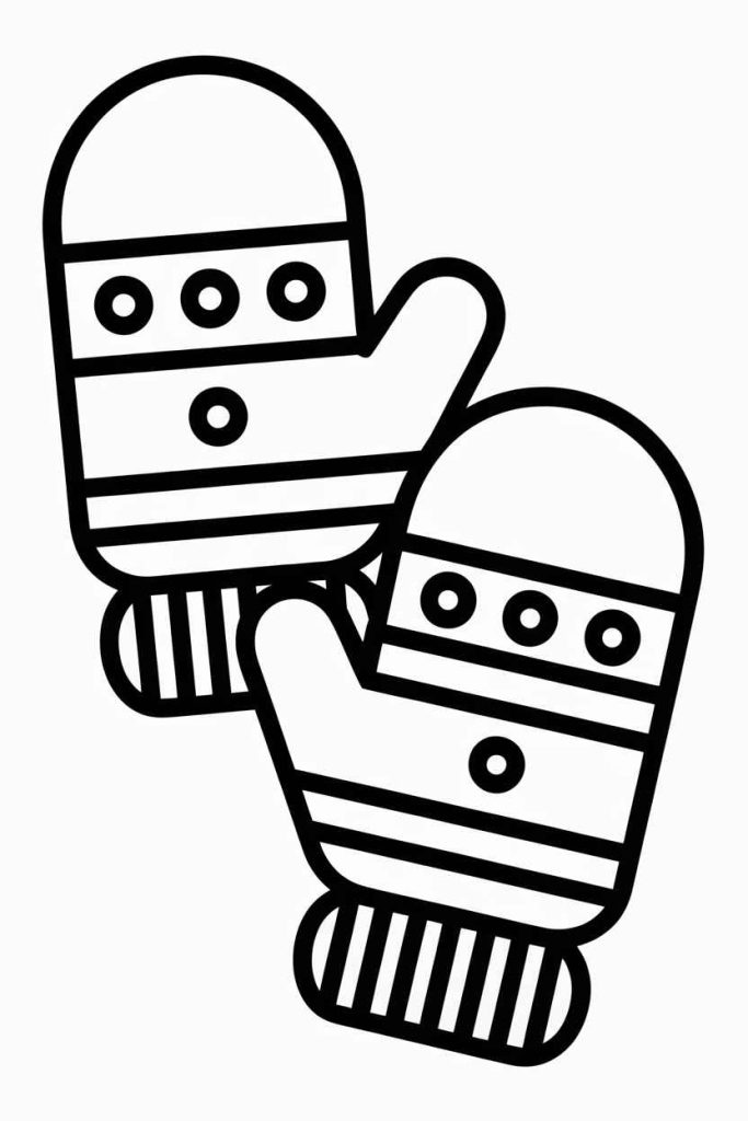 winter coloring pages free printable