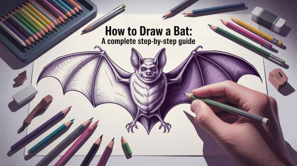 How to Draw a Bat