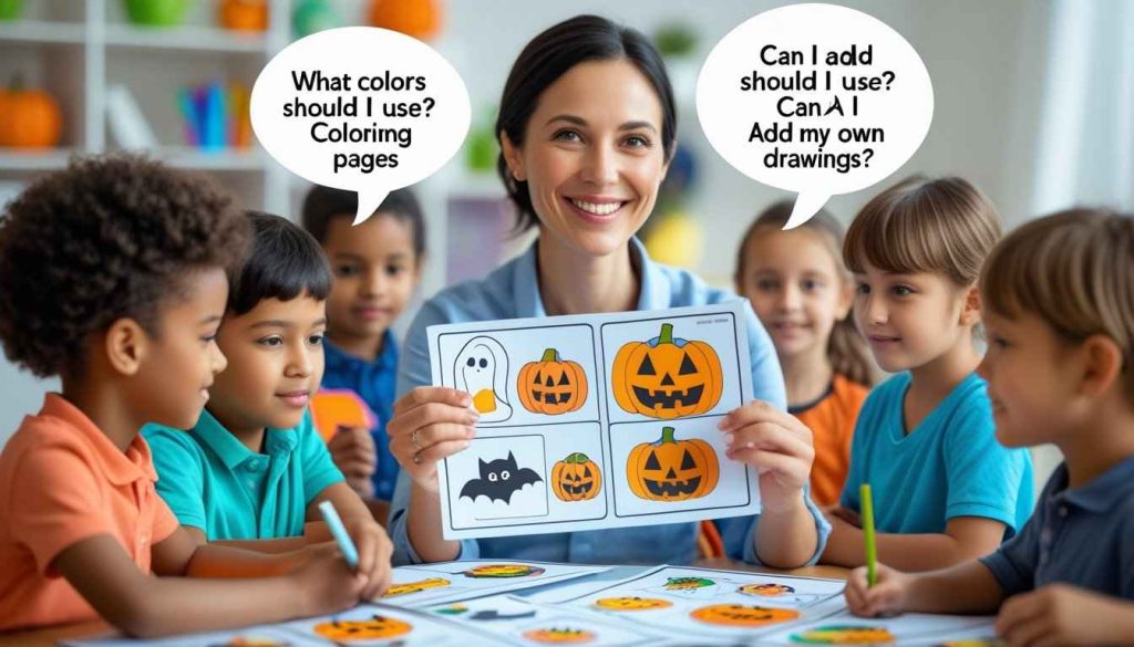 halloween coloring pages for kids printable