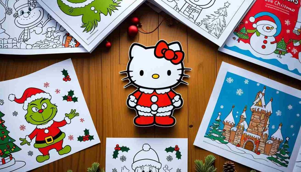 coloring pages christmas free