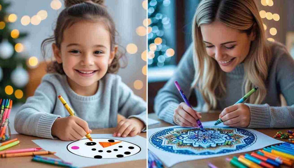 coloring pages christmas free