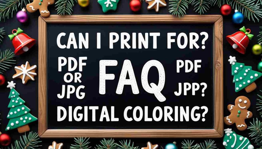 coloring pages christmas easy