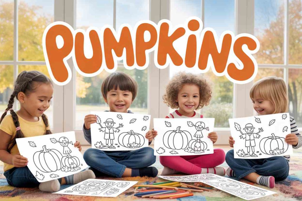 fall coloring pages free printable