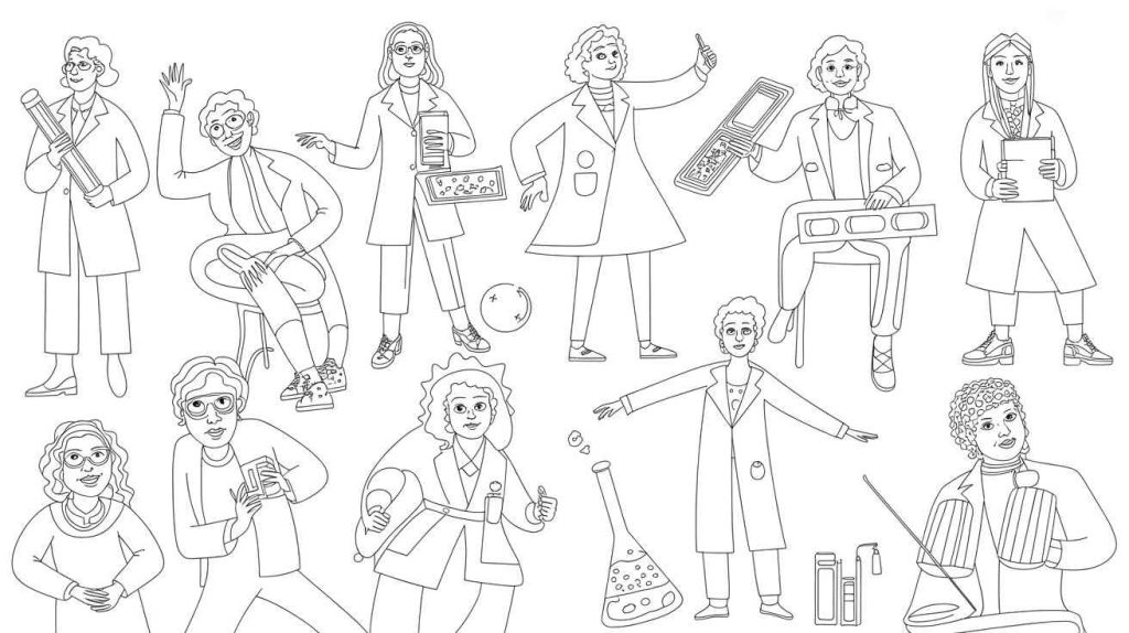 women's history month coloring pages free