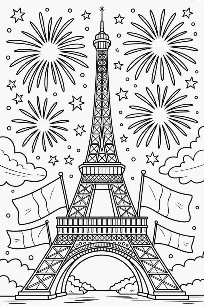 july coloring pages for toddlers
