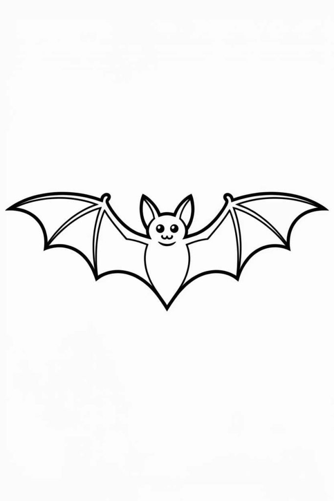 cute halloween coloring pages simple