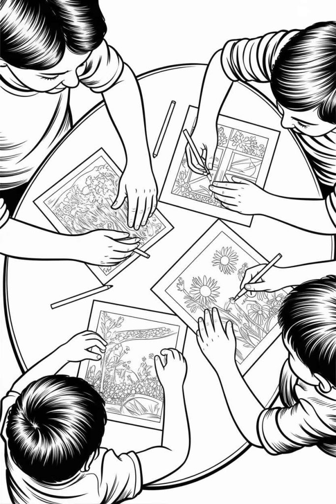 month coloring pages june
