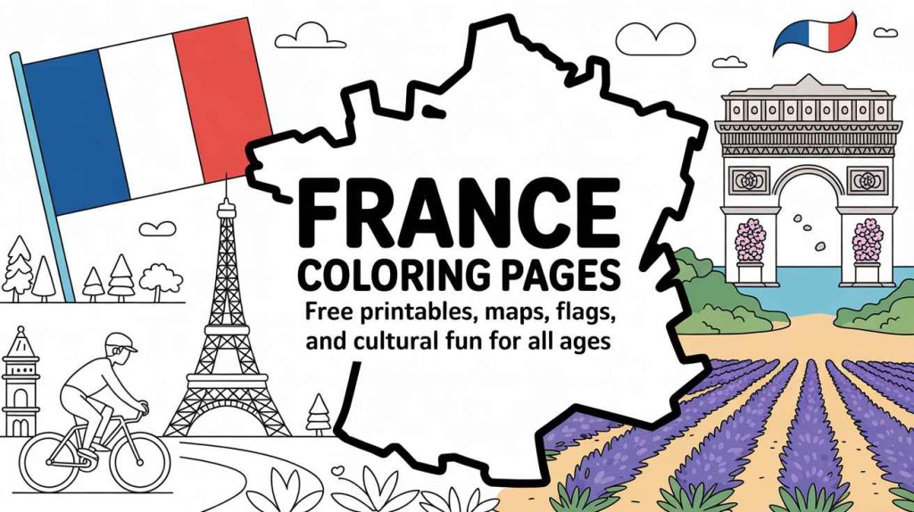 France Coloring Pages