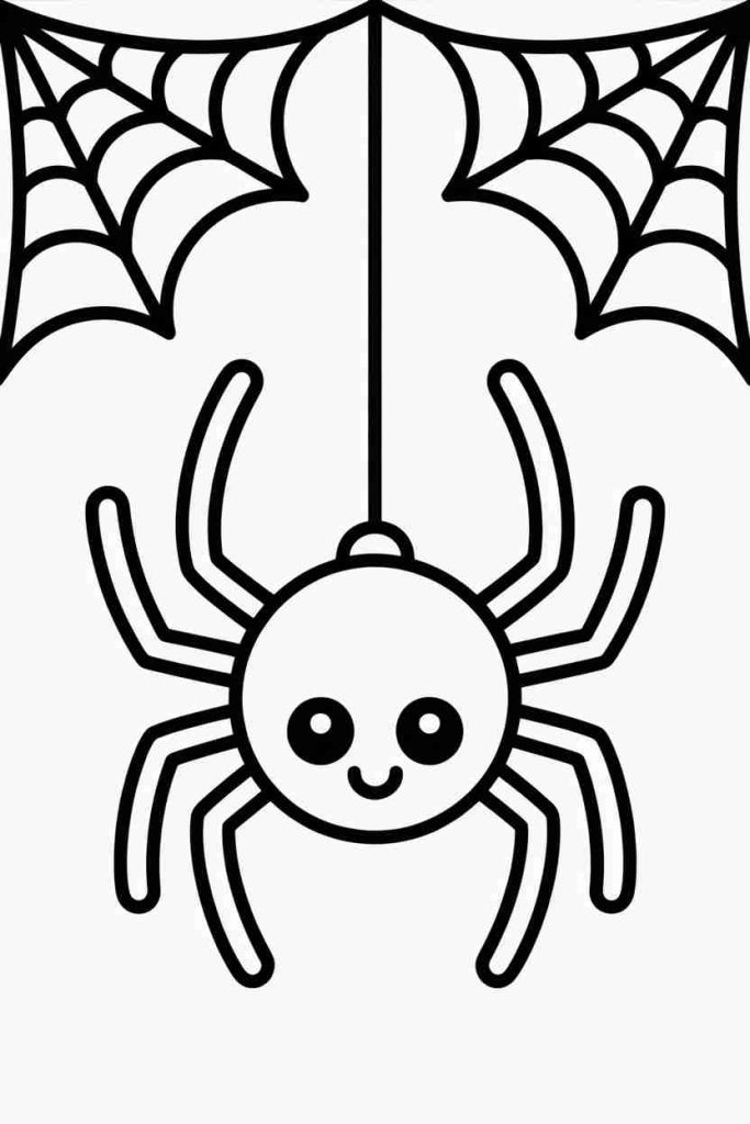 bold and easy coloring pages halloween