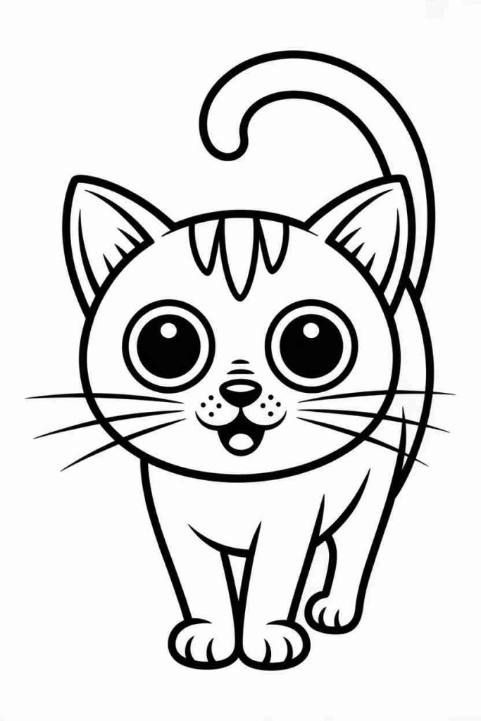 easy halloween coloring pages for kids