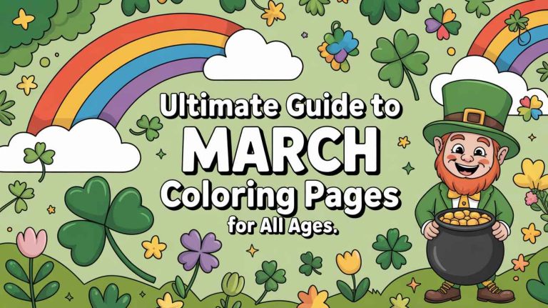 March Coloring Pages