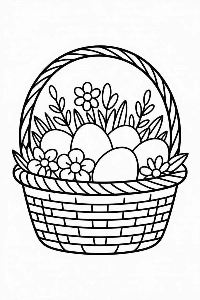 
april coloring pages free printable
