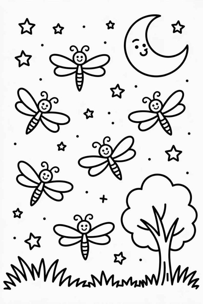 august themed coloring pages