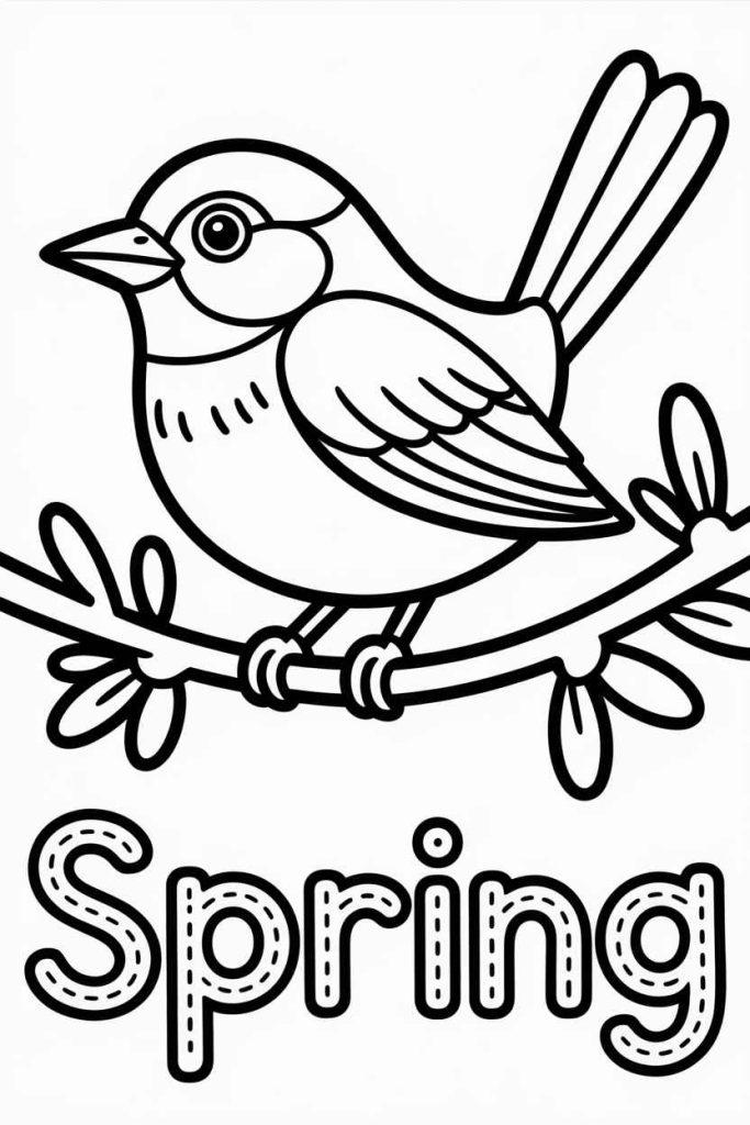 march coloring pages for toddlers
