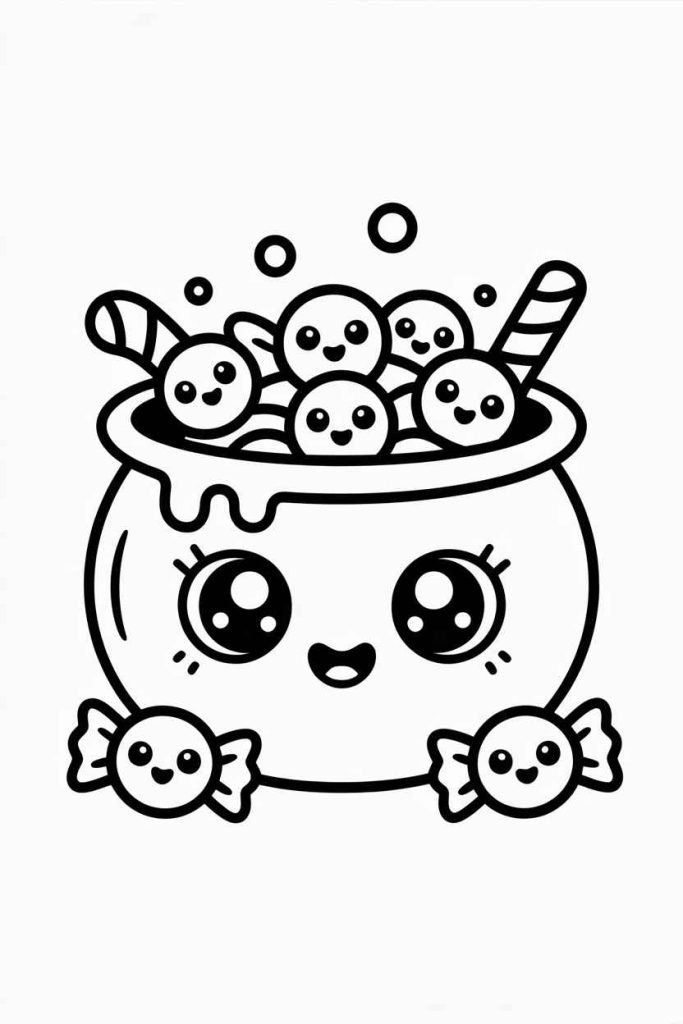 kawaii coloring pages online