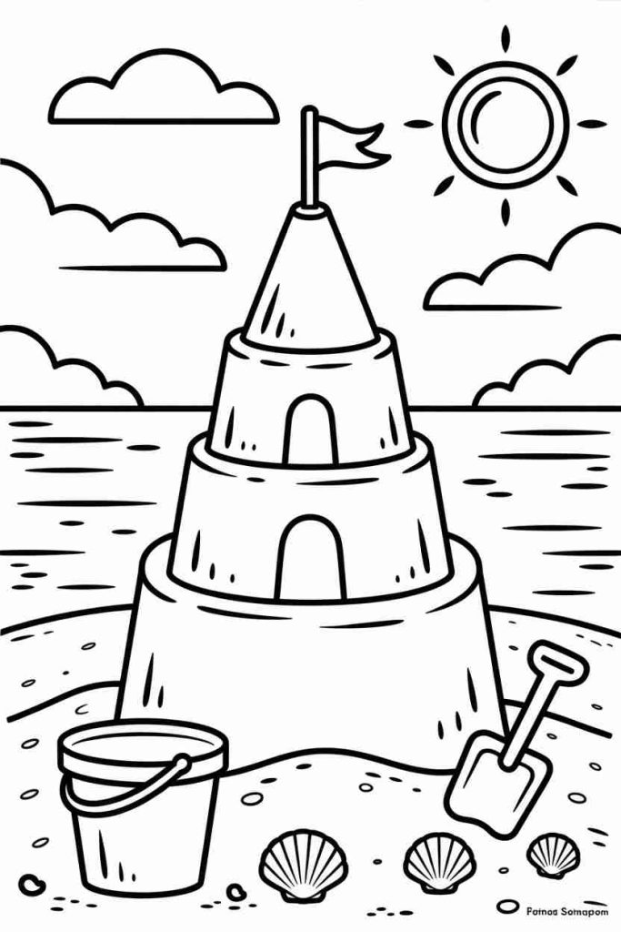 july coloring pages for toddlers