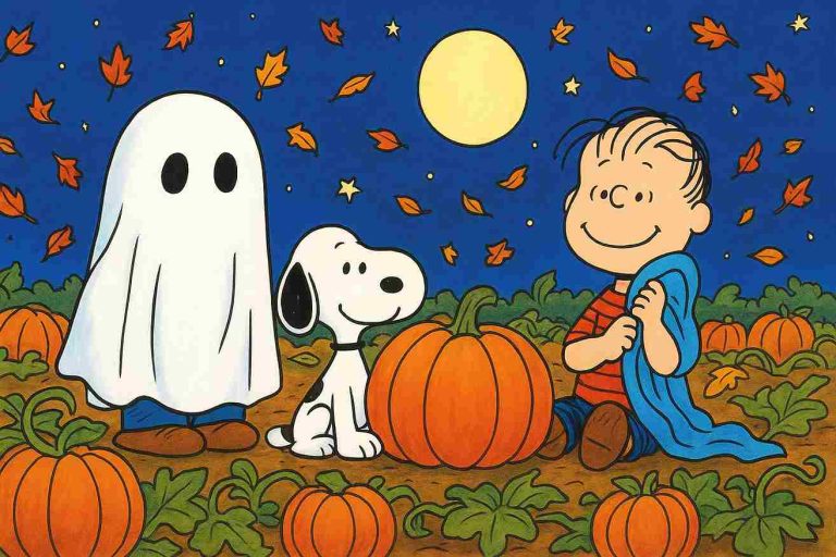Charlie Brown Halloween Coloring Pages