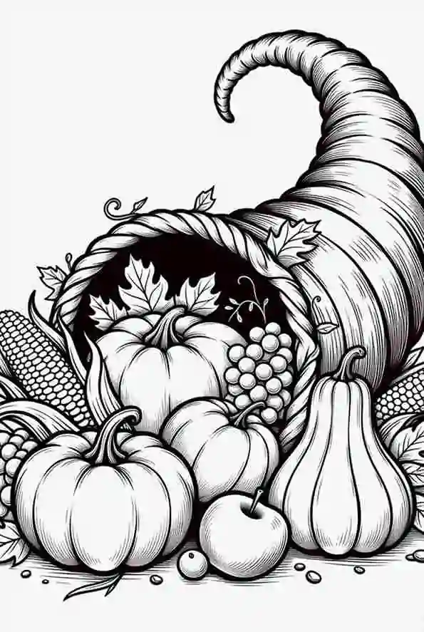thanksgiving coloring pages free printable