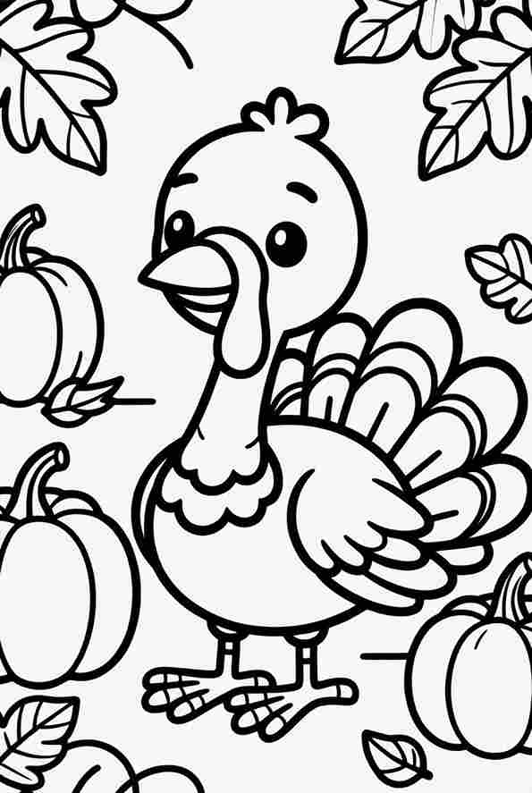 thanksgiving coloring pages free pdf
