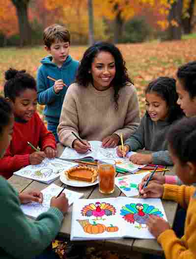 thanksgiving coloring pages free