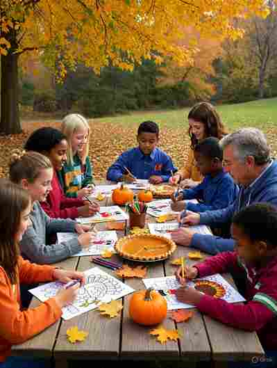 thanksgiving coloring pages free